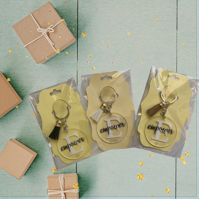 Acrylic Empower Keyring