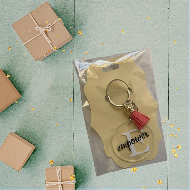 Acrylic Empower Keyring